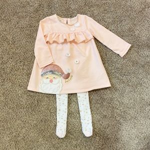 Mud pie Santa dress